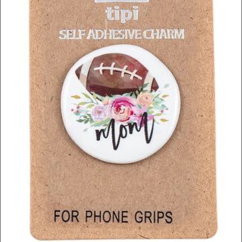 Football mom phone grip
